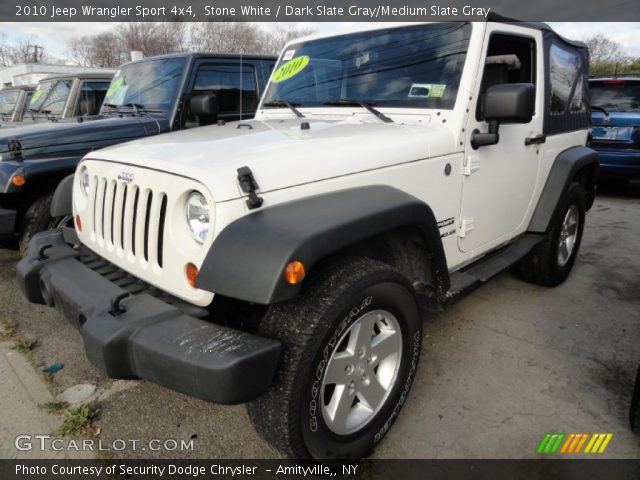 2010 Jeep Wrangler Sport 4x4 in Stone White