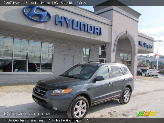 2007 Hyundai Santa Fe Limited 4WD in Slate Blue