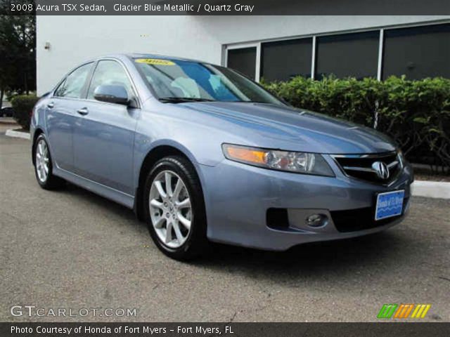 2008 Acura TSX Sedan in Glacier Blue Metallic