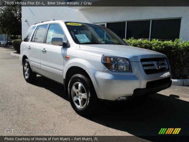 2008 Honda Pilot EX-L in Billet Silver Metallic