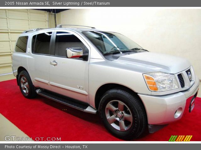 2005 Nissan Armada SE in Silver Lightning