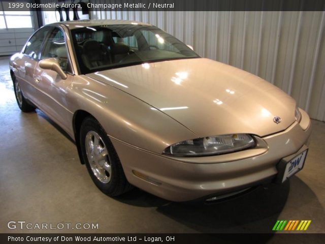 1999 Oldsmobile Aurora  in Champagne Metallic