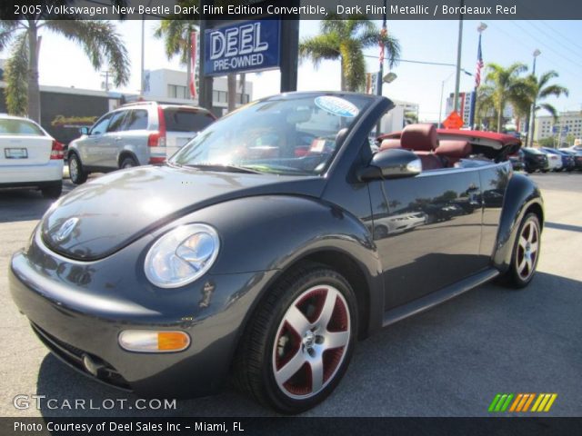 2005 Volkswagen New Beetle Dark Flint Edition Convertible in Dark Flint Metallic