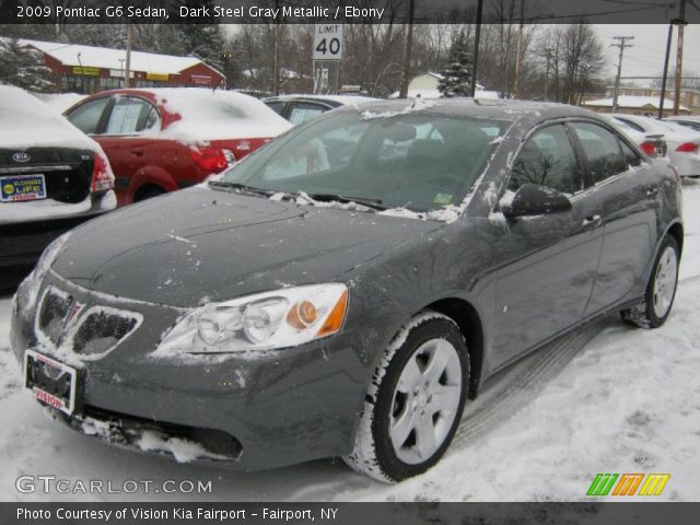 2009 Pontiac G6 Sedan in Dark Steel Gray Metallic