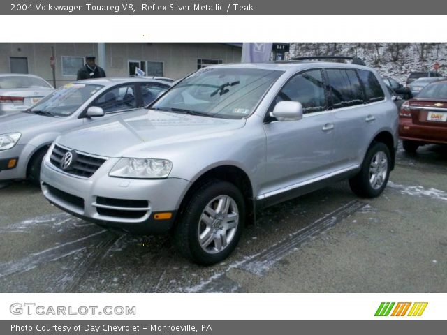 2004 Volkswagen Touareg V8 in Reflex Silver Metallic