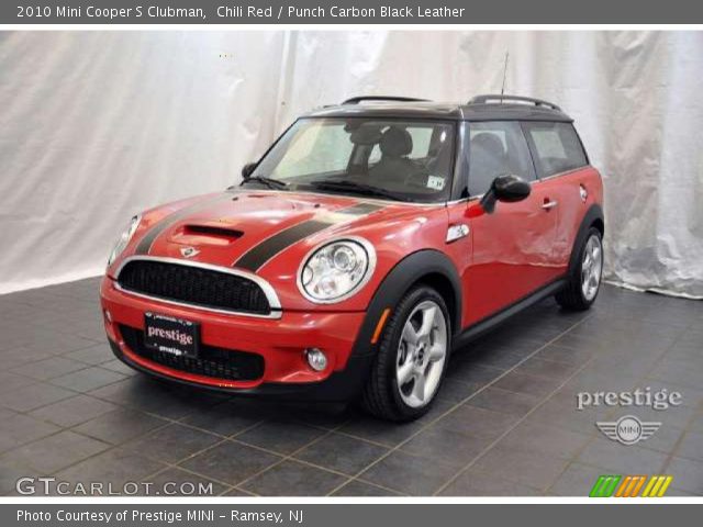 2010 Mini Cooper S Clubman in Chili Red
