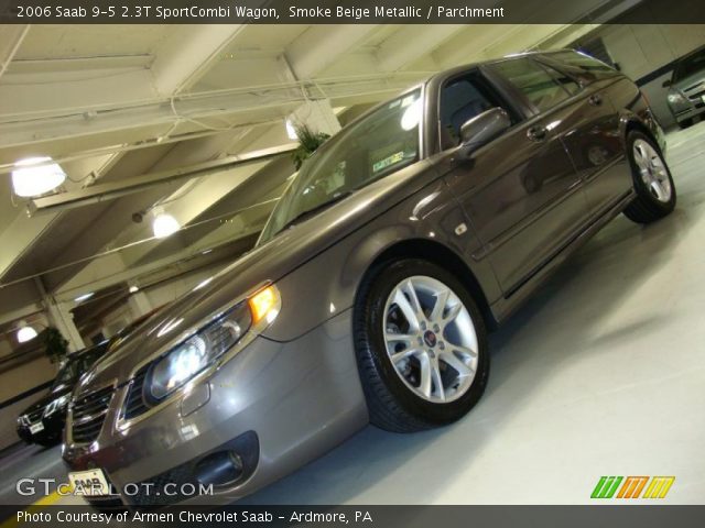 2006 Saab 9-5 2.3T SportCombi Wagon in Smoke Beige Metallic