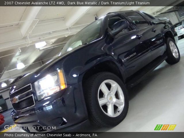 2007 Chevrolet Avalanche LTZ 4WD in Dark Blue Metallic