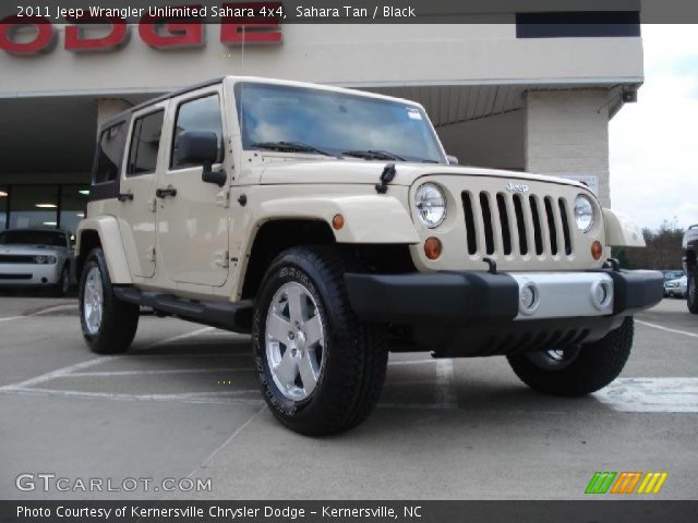2011 Jeep Wrangler Unlimited Sahara 4x4 in Sahara Tan