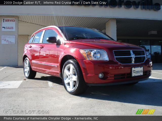 2009 Dodge Caliber R/T in Inferno Red Crystal Pearl