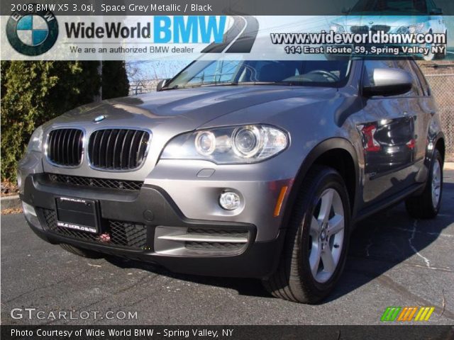 2008 BMW X5 3.0si in Space Grey Metallic