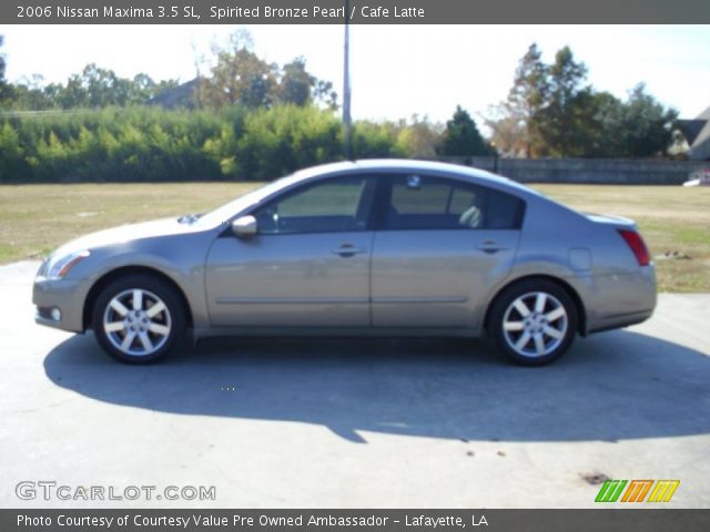 2006 Nissan Maxima 3.5 SL in Spirited Bronze Pearl