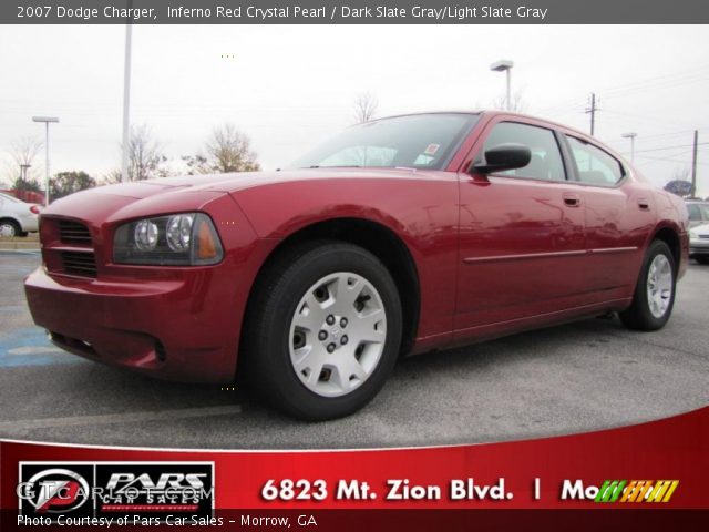 2007 Dodge Charger  in Inferno Red Crystal Pearl