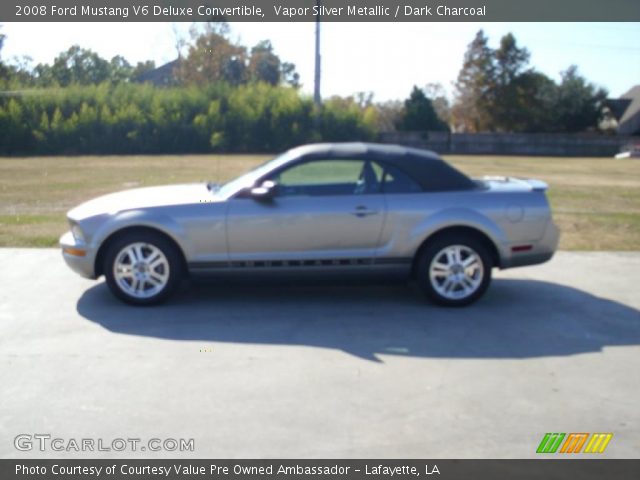 2008 Ford Mustang V6 Deluxe Convertible in Vapor Silver Metallic