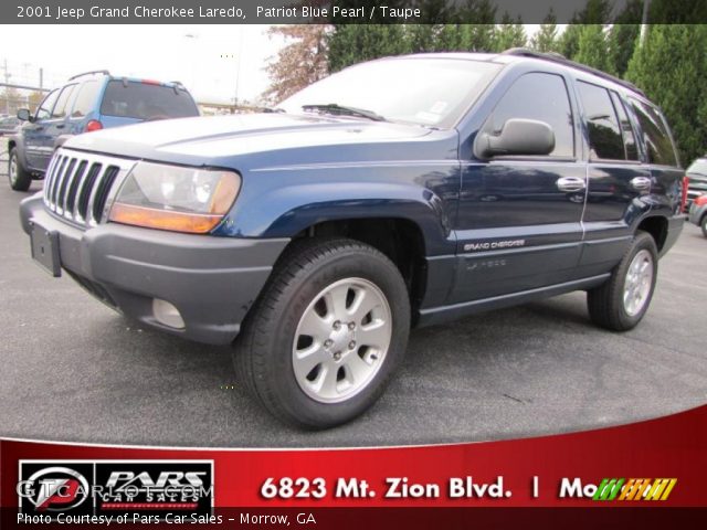 2001 Jeep Grand Cherokee Laredo in Patriot Blue Pearl