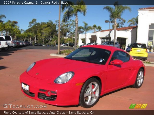2007 Porsche Cayman S in Guards Red