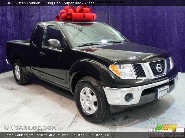 2007 Nissan Frontier SE King Cab in Super Black