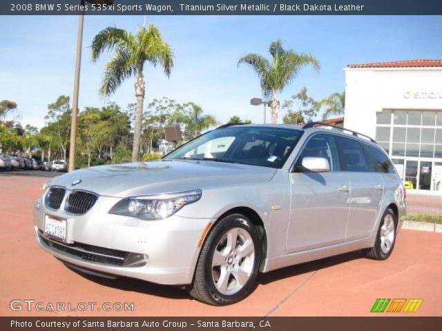 2008 BMW 5 Series 535xi Sports Wagon in Titanium Silver Metallic