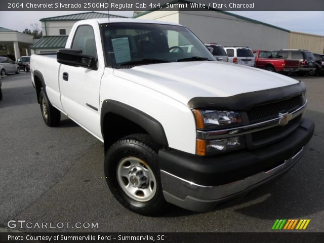 2004 Chevrolet Silverado 2500HD Regular Cab 4x4 in Summit White