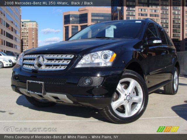 2008 Mercedes-Benz ML 350 4Matic in Black