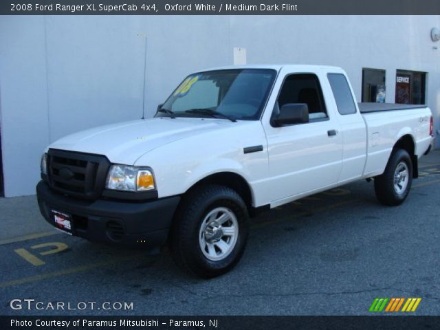 2008 Ford Ranger XL SuperCab 4x4 in Oxford White