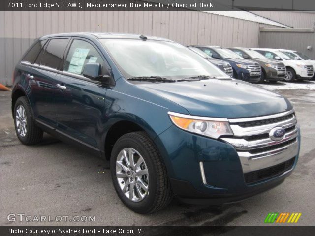 2011 Ford Edge SEL AWD in Mediterranean Blue Metallic