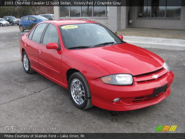 2003 Chevrolet Cavalier LS Sport Sedan in Victory Red