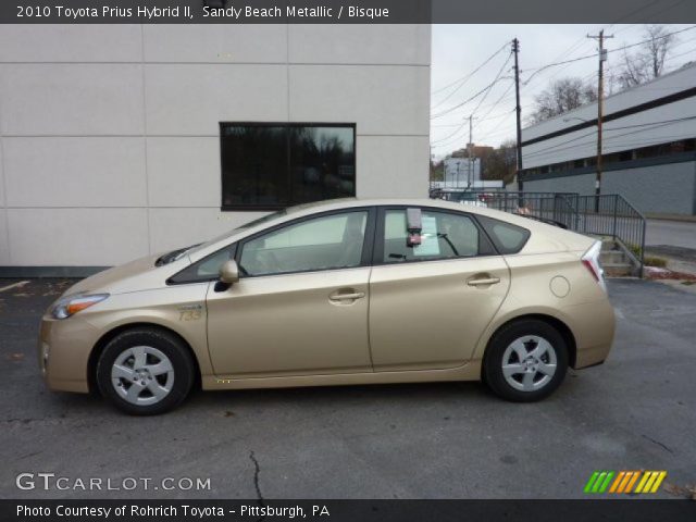 2010 Toyota Prius Hybrid II in Sandy Beach Metallic