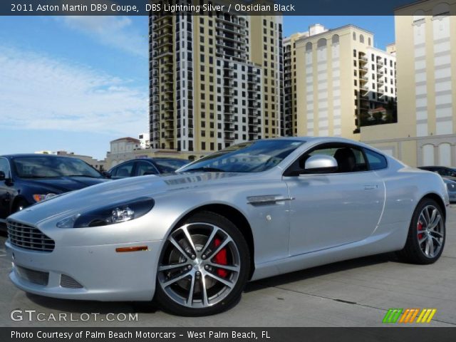 2011 Aston Martin DB9 Coupe in DBS Lightning Silver
