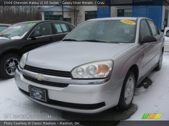 2004 Chevrolet Malibu LS V6 Sedan in Galaxy Silver Metallic