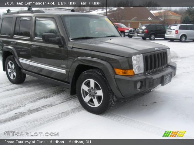 2006 Jeep Commander 4x4 in Dark Khaki Pearl