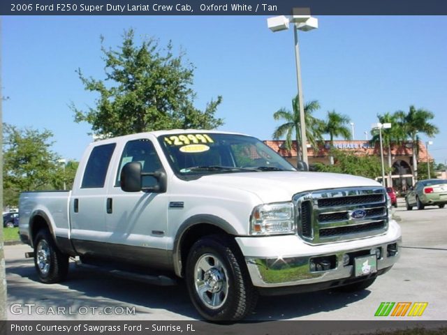 2006 Ford F250 Super Duty Lariat Crew Cab in Oxford White