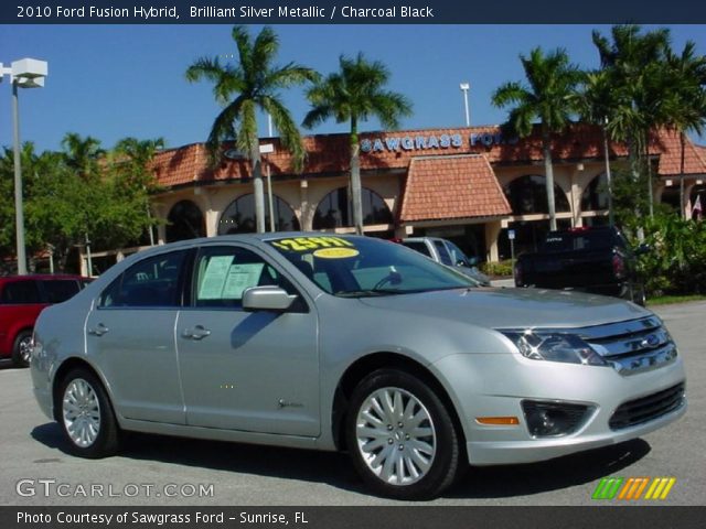 2010 Ford Fusion Hybrid in Brilliant Silver Metallic