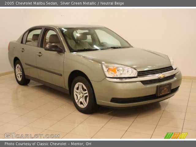 2005 Chevrolet Malibu Sedan in Silver Green Metallic