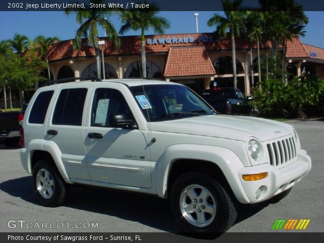 2002 Jeep Liberty Limited in Stone White