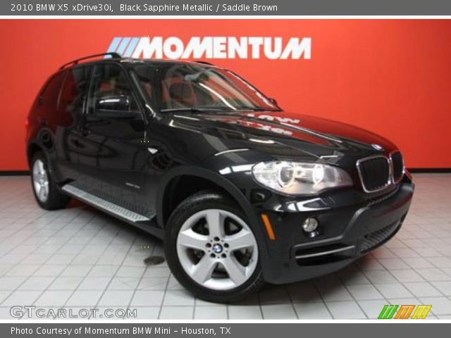 2010 BMW X5 xDrive30i in Black Sapphire Metallic