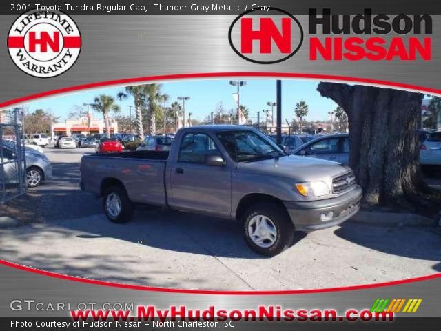 2001 Toyota Tundra Regular Cab in Thunder Gray Metallic