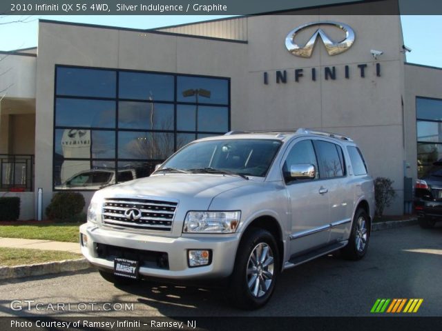 2010 Infiniti QX 56 4WD in Silver Indulgence