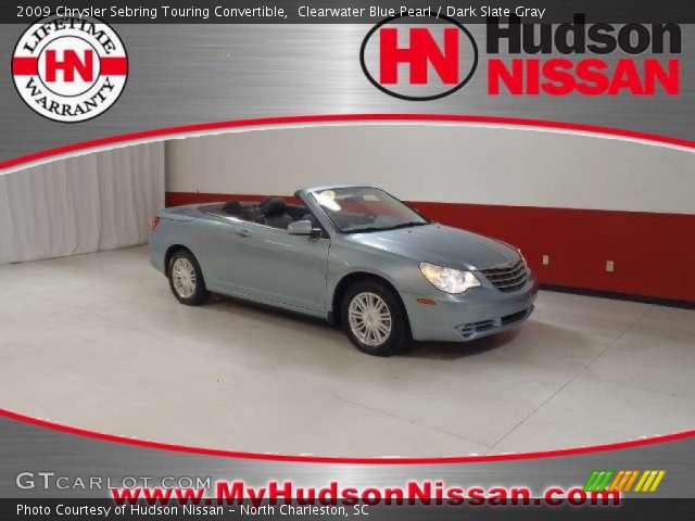 2009 Chrysler Sebring Touring Convertible in Clearwater Blue Pearl