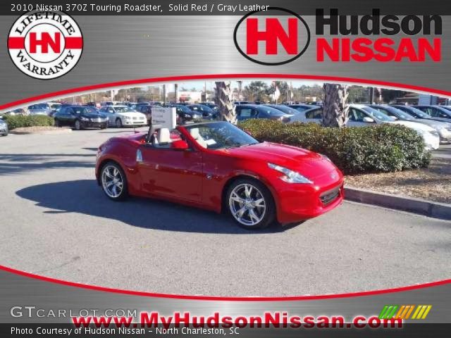 2010 Nissan 370Z Touring Roadster in Solid Red