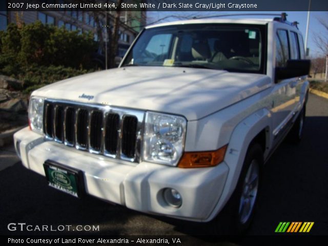 2007 Jeep Commander Limited 4x4 in Stone White