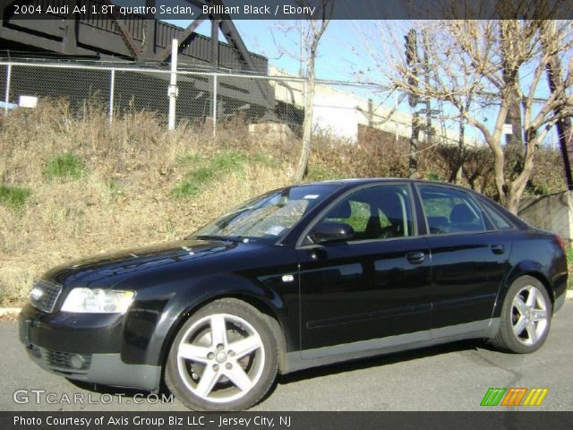 2004 Audi A4 1.8T quattro Sedan in Brilliant Black