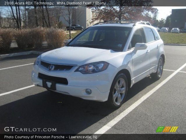 2008 Acura RDX Technology in White Diamond Pearl