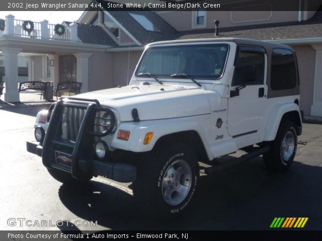 2002 Jeep Wrangler Sahara 4x4 in Stone White