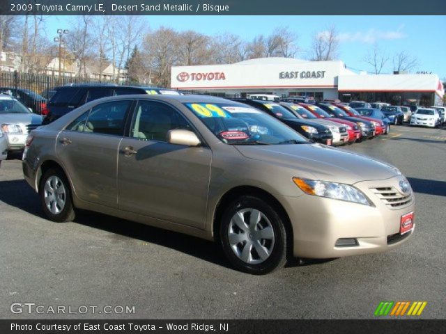 2009 Toyota Camry LE in Desert Sand Metallic