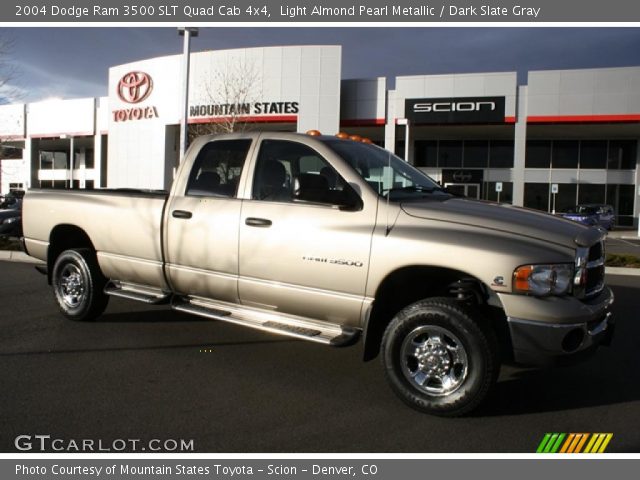 2004 Dodge Ram 3500 SLT Quad Cab 4x4 in Light Almond Pearl Metallic