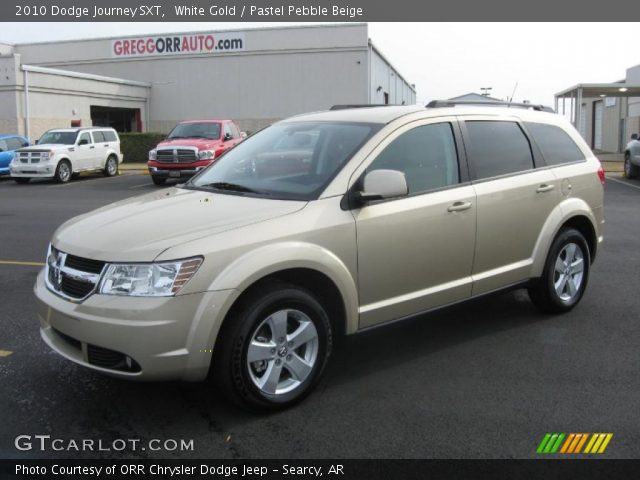 2010 Dodge Journey SXT in White Gold