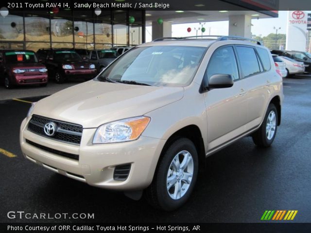 2011 Toyota RAV4 I4 in Sandy Beach Metallic