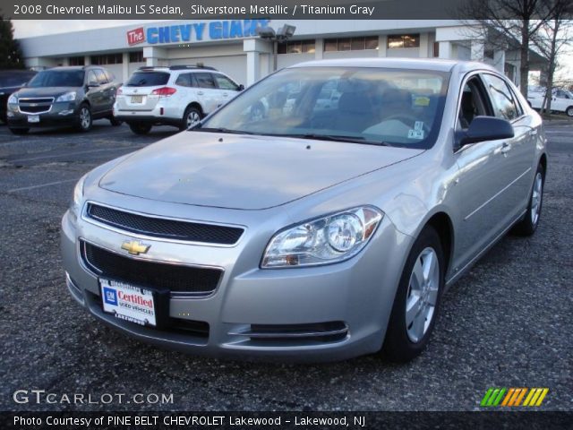 2008 Chevrolet Malibu LS Sedan in Silverstone Metallic