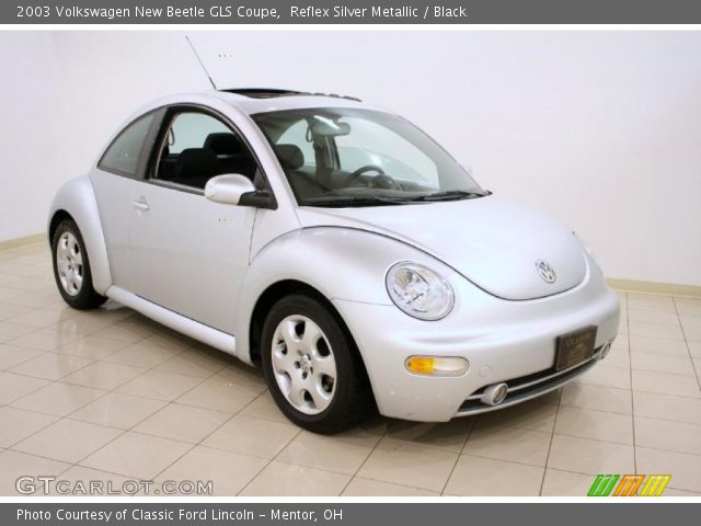 2003 Volkswagen New Beetle GLS Coupe in Reflex Silver Metallic